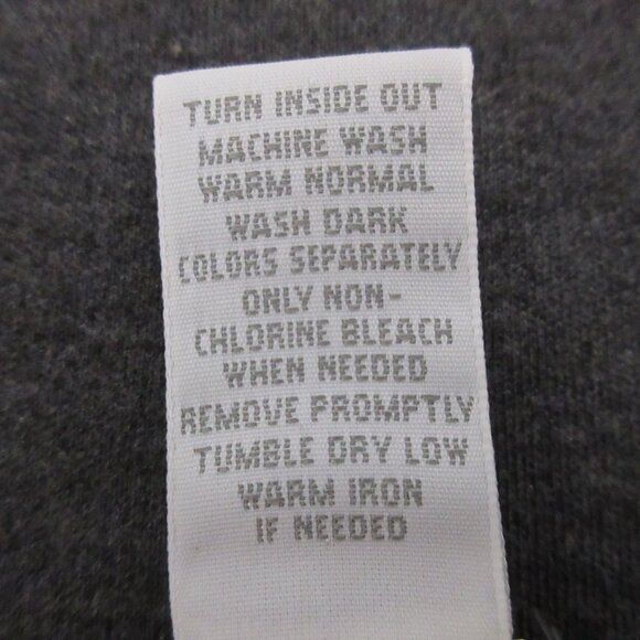 Lands' End Women A-Line Midi Skirt Size L (14-16) Long Gray Stretch 100% Cotton - Picture 4 of 5